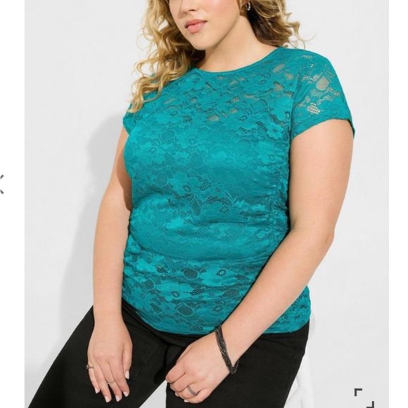 torrid Tops - NWT Torrid sheer stretch lace top, size 3X